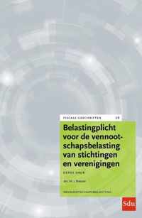 Fiscale geschriften 26 -   Belastingplicht voor de vennootschapsbelasting van stichtingen en verenigingen