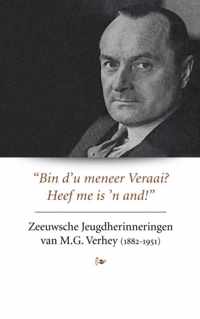 Zeeuwsche Jeugdherinneringen van M.G. Verhey