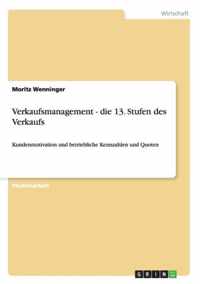 Verkaufsmanagement - die 13. Stufen des Verkaufs