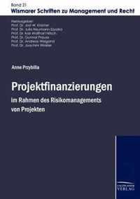 Projektfinanzierungen im Rahmen des Risikomanagements von Projekten