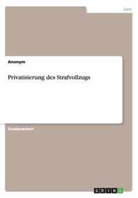 Privatisierung des Strafvollzugs