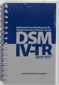 Beknopte Handl Disagnostische Criteriavan Dsm Iv Tr