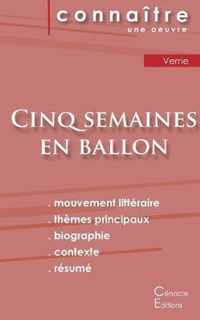 Fiche de lecture Cinq semaines en ballon de Jules Verne (Analyse litteraire de reference et resume complet)