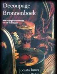 Decoupage bronnenboek+64 pag.motiev