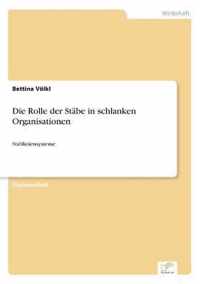 Die Rolle der Stabe in schlanken Organisationen