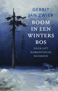 Boom in een winters bos