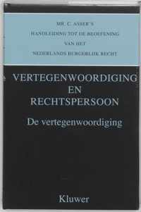 Asser-serie 2-I - De vertegenwoordiging