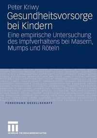 Gesundheitsvorsorge Bei Kindern