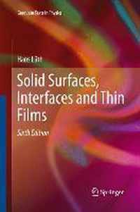 Solid Surfaces, Interfaces and Thin Films