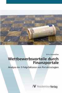 Wettbewerbsvorteile durch Finanzportale