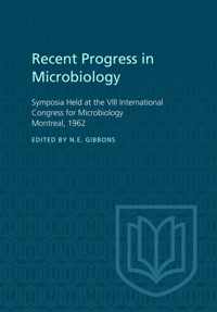 Recent Progress in Microbiology VIII