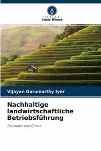 Nachhaltige landwirtschaftliche Betriebsfuhrung