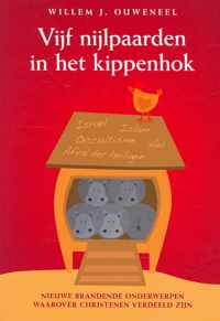 Vijf Nijlpaarden In Een Kippenhok