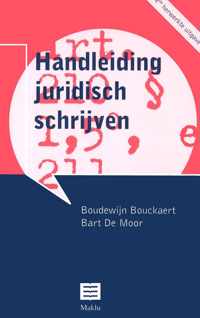 Handleiding juridisch schrijven.