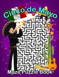 cinco de mayo Maze Puzzle Book