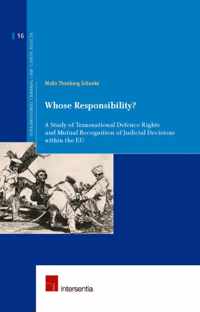 Whose Responsibility?