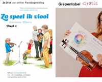 Zo speel ik viool Deel 1 - met A3 Gratis Poster met Notenposities