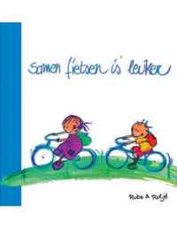 Samen fietsen is leuker