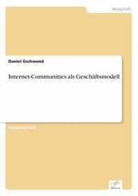 Internet-Communities als Geschaftsmodell