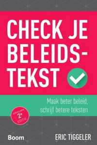 Check je beleidstekst