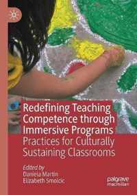 Redefining Teaching Competence through Immersive Programs