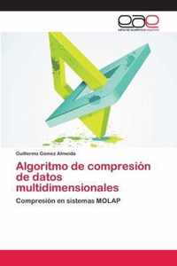 Algoritmo de compresion de datos multidimensionales