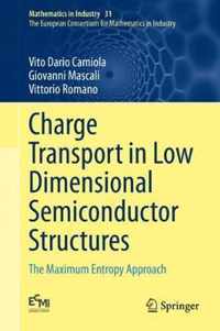 Charge Transport in Low Dimensional Semiconductor Structures: The Maximum Entropy Approach