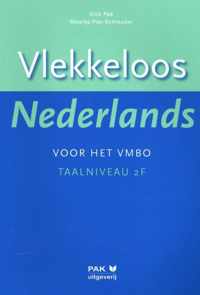 Vlekkeloos Nederlands voor het vmbo Taalniveau 2F