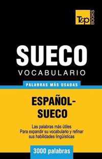 Vocabulario español-sueco - 3000 palabras más usadas