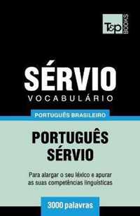 Vocabulario Portugues Brasileiro-Servio - 3000 palavras