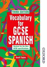 Vocabulary for GCSE Spanish