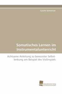 Somatisches Lernen Im Instrumentalunterricht