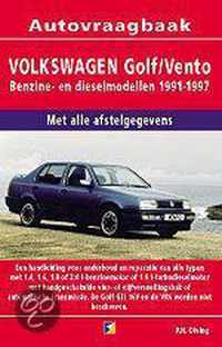 Autovraagbaken - Vraagbaak Volkswagen Golf/Vento Benzine- en dieselmodellen 1991-1997