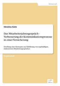 Das Mitarbeiterjahresgesprach - Verbesserung der Kommunikationsprozesse in einer Versicherung