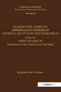 Volume 21, Tome III: Cumulative Index: Index of Subjects, Overview of the Articles in the Series