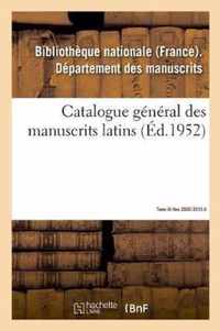 Catalogue General Des Manuscrits Latins. Tome III. Nos 2693-3013 a