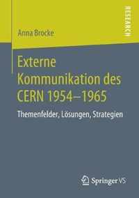 Externe Kommunikation Des Cern 1954-1965