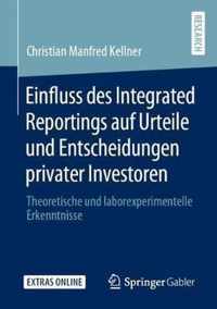 Einfluss Des Integrated Reportings Auf Urteile Und Entscheidungen Privater Investoren