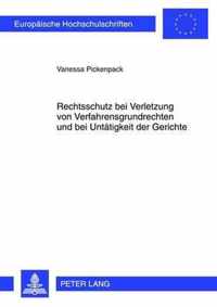 Rechtsschutz bei Verletzung von Verfahrensgrundrechten und bei Untätigkeit der Gerichte