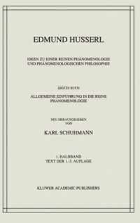 Ideen zu einer Reinen Phanomenologie und Phanomenologischen Philosophie: Erstes Buch