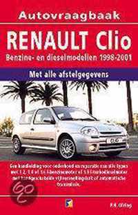 Autovraagbaken - Vraagbaak Renault Clio Benzine- en dieselmodellen 1998-2001