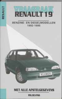 Autovraagbaken - Vraagbaak Renault 19 Benzine- en dieselmodellen 1992-1995