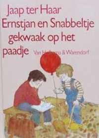 Ernstjan en snabbeltje gekwaak o.h.paadje