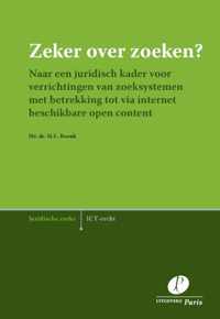 Juridische reeks  -   Zeker over zoeken?