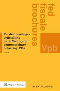 De deelnemingsvrijstelling in de Wet op de vennootschapsbelasting 1969 - W.C.M. Martens - Paperback (9789013105896)