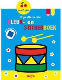 Mijn allereerste kleur- en stickerboek 2+ (trommel)