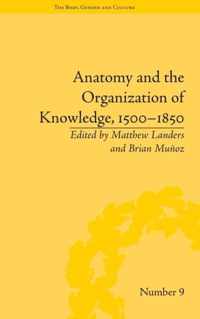 Anatomy and the Organization of Knowledge, 1500-1850