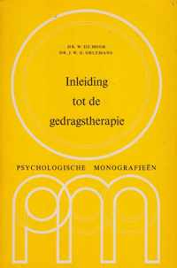 Inleiding tot de gedragstherapie