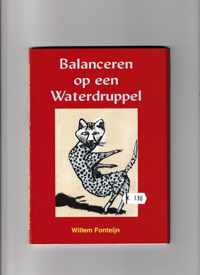 Balancerend op een waterdruppel