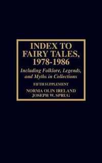 Index to Fairy Tales, 1978-1986, Fifth Supplement